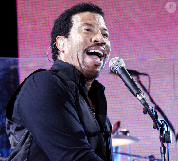 Lionel Richie en concert à Sao Paolo au Brésil le 2 septembre 2010