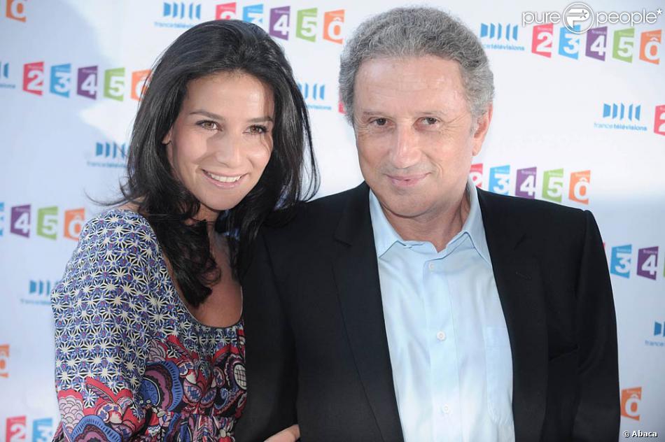Qui Sont Les Parents De Marie Drucker Michel Drucker et Marie Drucker à l'occasion de la conférence de presse
