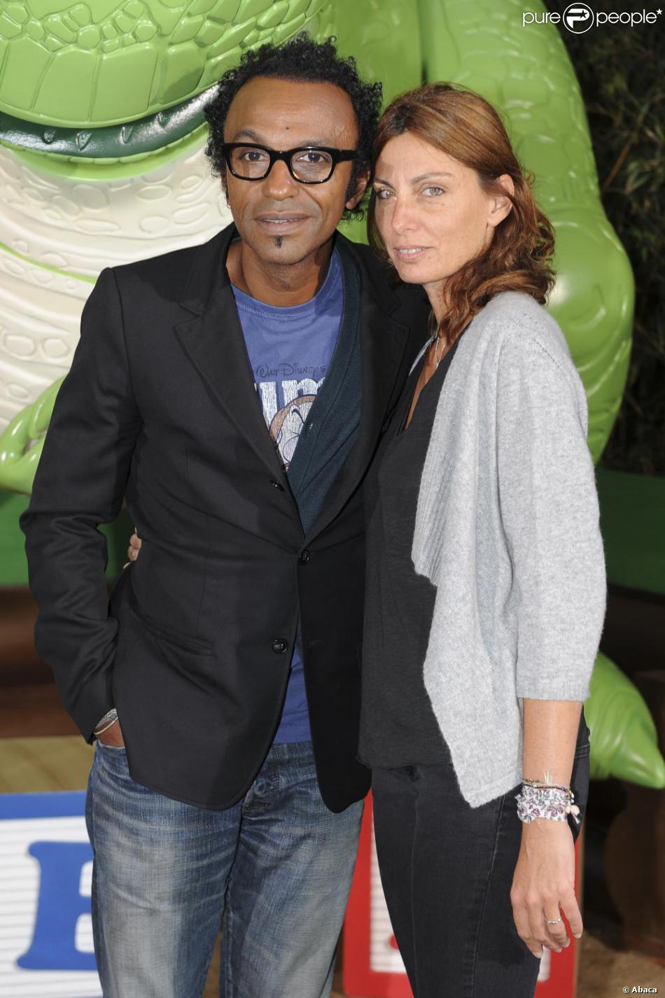 Manu Katché et sa femme Laurence, samedi 4 septembre, pour découvrir