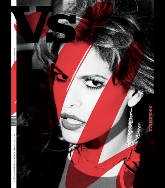 Eva Mendes en couverture du magazine VS