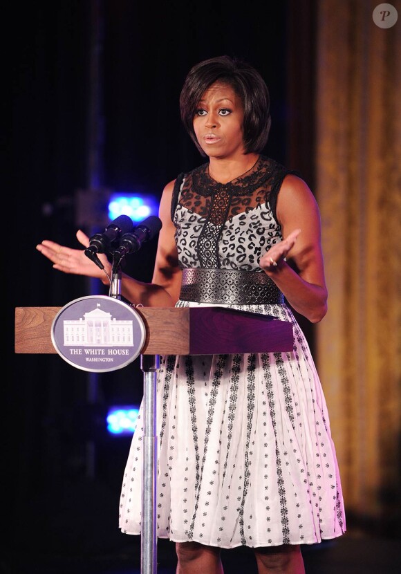 Michelle Obama à l'occasion du White House Dance Series à la Maison Blanche à Washington, le 7 septembre 2010
