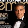 George Clooney en couverture de Emmy