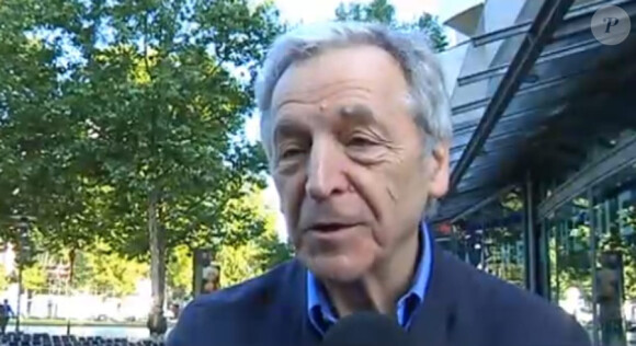 Costa-Gavras lors de l'hommage rendu à Claude Chabrol à la Cinémathèque de Paris, le 17 septembre 2010