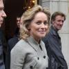 Sharon Stone quittant l'hôtel Bristol à Paris le 17 septembre 2010