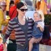 Jennifer Garner et ses filles au marché de Los Angeles (19 septembre 2010)