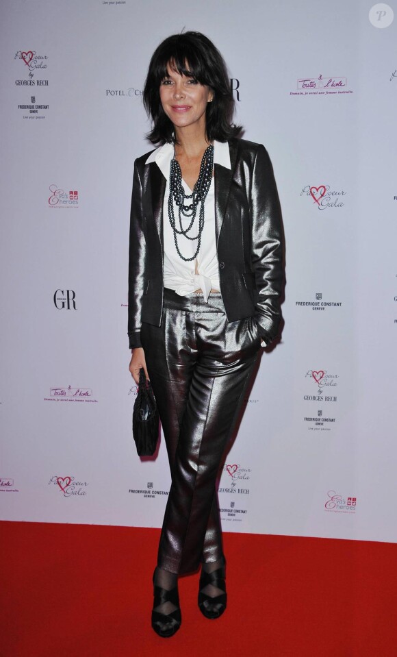 Tina Kieffer lors de la deuxième édition du Par Coeur Gala le 20 septembre 2010.