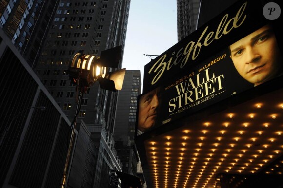 L'avant-première de Wall Street : l'argent ne dort jamais, au Ziegfeld Theatre de New York, le 20 septembre 2010.