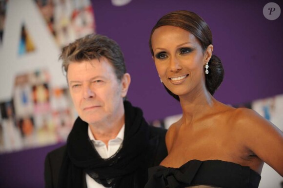 David Bowie et son épouse Iman Bowie