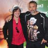 Luc Besson avec son ami et compositeur Eric Serra