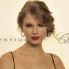 Taylor Swift à l'occasion des 40 ans de la maison Cavalli qui se sont tenus aux Beaux-Arts, dans le cadre de la Fashion Week, à Paris, le 29 septembre 2010.