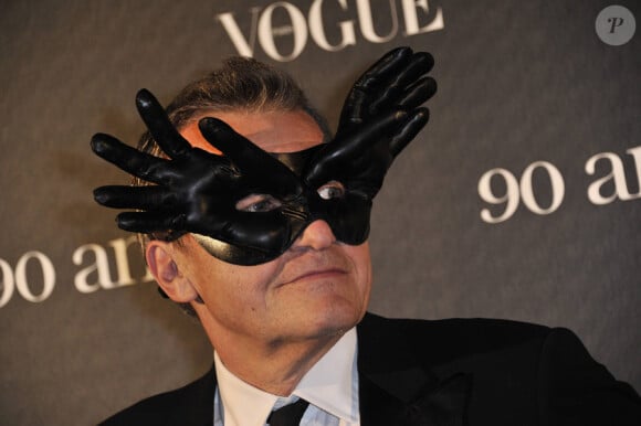 Jean-Charles de Castelbajac lors de la soirée des 90 ans du magazine Vogue France à Paris le 30 septembre 2010