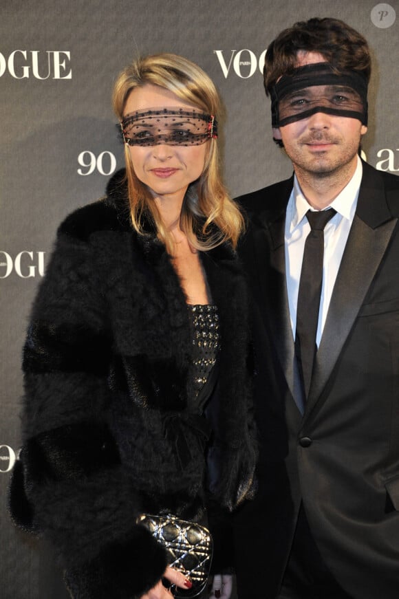 Delphine et Antoine Arnault lors de la soirée des 90 ans du magazine Vogue France à Paris le 30 septembre 2010