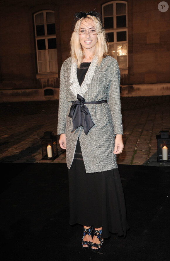 Alexandra Golovanoff lors de la soirée des 90 ans du magazine Vogue France à Paris le 30 septembre 2010