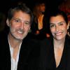Antoine de Caunes et Daphné Roulier au défilé Alexis Mabille, le 3 octobre 2010, à Paris.