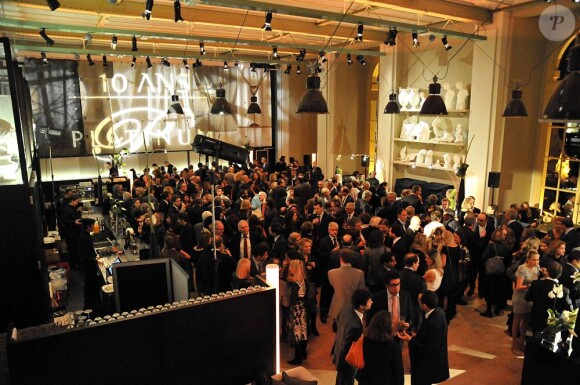 La soirée pour la MasterCard platinium au Grand Palais à Paris le 4 octobre 2010 