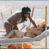 Serena Williams et son compagnon Common passent une après-midi à la plage à Miami