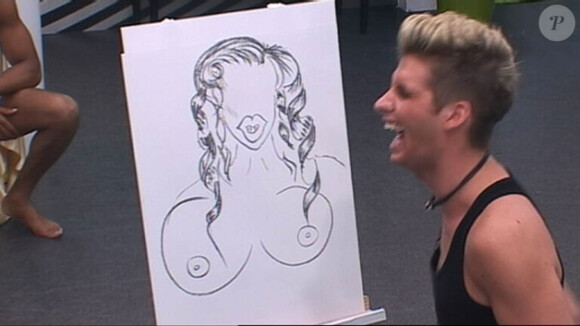 Benoît qui dessine Anne-K... ça donne ça !