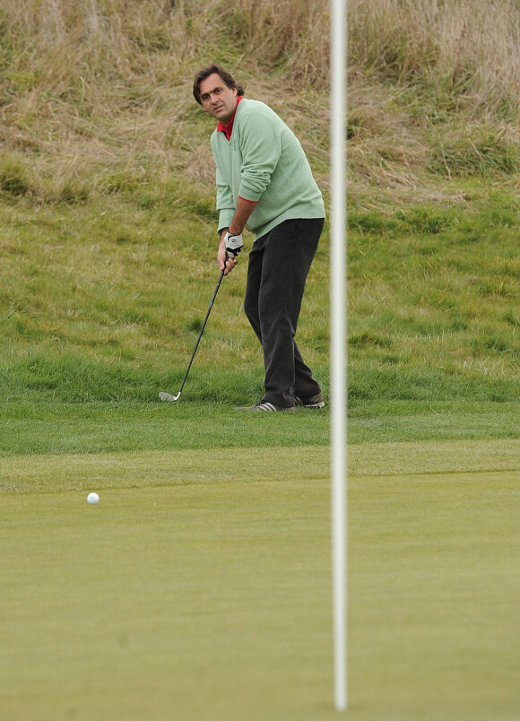 Emmanuel Chain lors du tournoi de golf des personnalités à Guyancourt le 15 octobre 2010