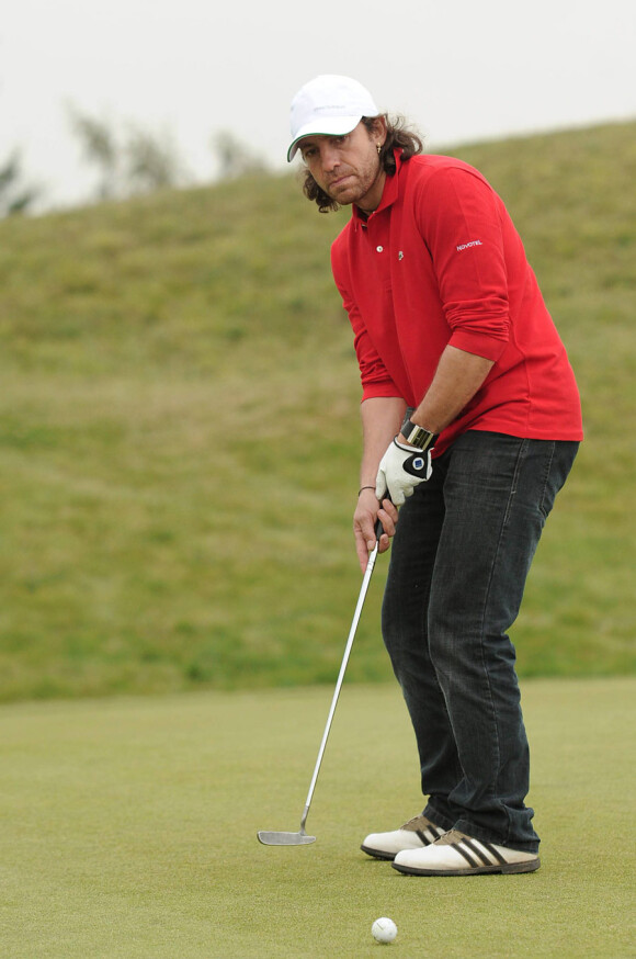 Philippe Candeloro lors du tournoi de golf des personnalités à Guyancourt le 15 octobre 2010