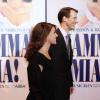 Joachim et Marie de Danemark à Copenhague. Ils assistent à la comédie musicale Mamma Mia !. 1er Octobre 2010