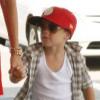 Cruz Beckham et Roméo avec leur maman Victoria Beckham