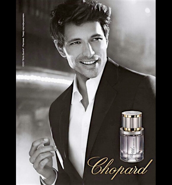 Andres Velencoso, le nouveau visage du parfum pour hommes de Chopard