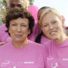Anna Sherbinina et Roselyne Bachelot ont participé à la course caritative Odyssée pour la lutte contre le cancer - octobre 2010