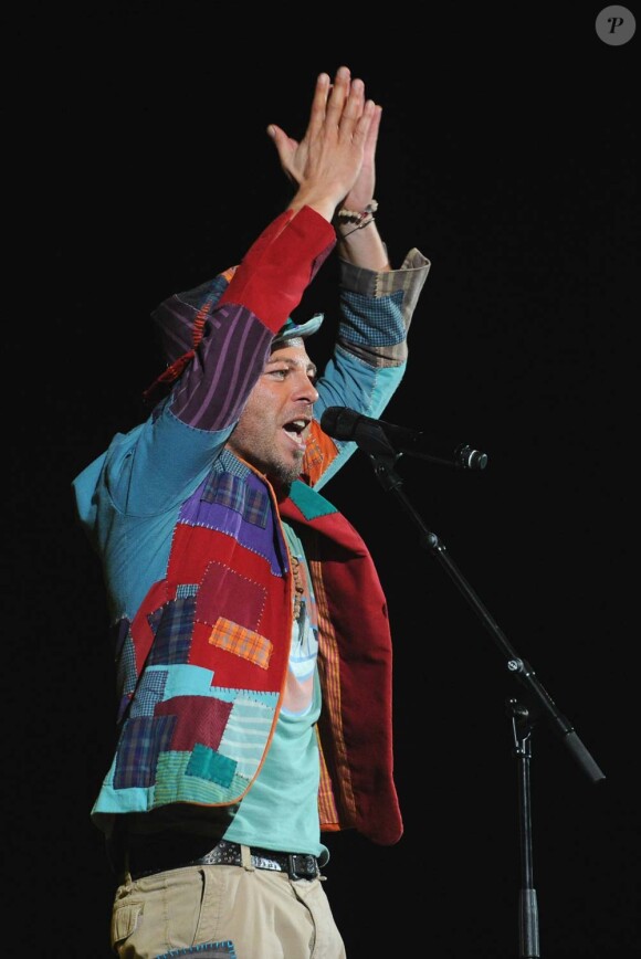Christophe Maé en concert à Bercy, le 20 octobre 2010
