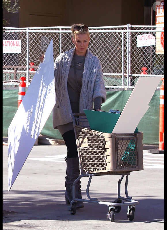 Katherine Heigl faisant du shopping à Beverly Hills, le 26 octobre 2010