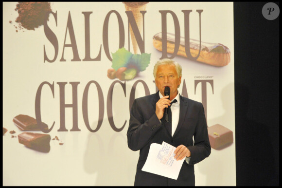 Laurent Boyer au salon du chocolat le 27/10/10 à Paris 