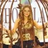 Nubia, la fille de Lio, a défilé au salon du chocolat le 27/10/10 à Paris 