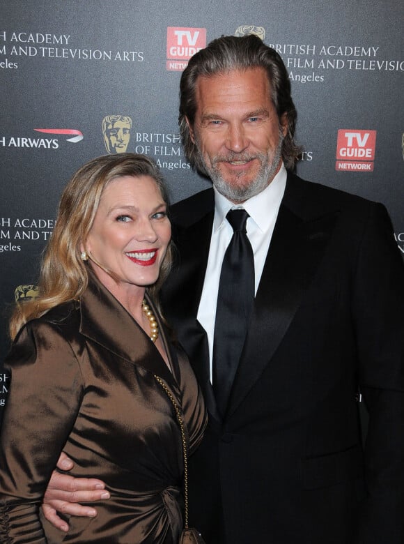 Jeff Bridges et sa femme Susan lors de la remise des Britannia Awards des BAFTA le 4 novembre 2010 à Los Angeles