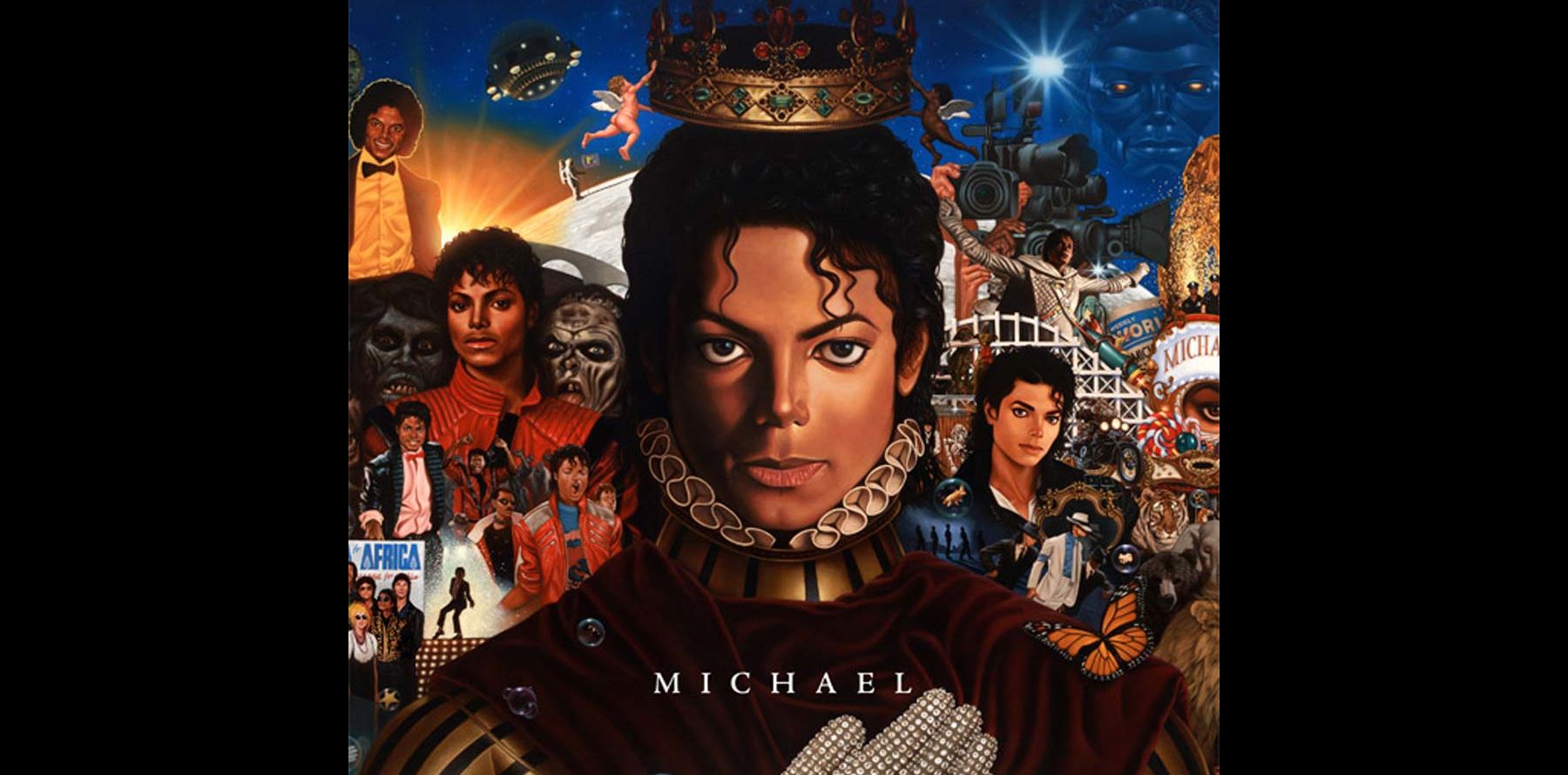 Michael Jackson La pochette de son nouvel album et un teaser dévoilés ! Purepeople