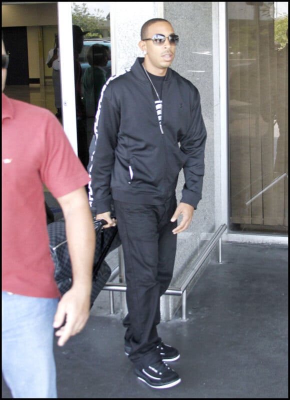 Ludacris arrive à Rio de Janeiro pour le tournage de Fast and Furious 5, le 3 novembre