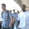 Paul Walker et Tyrese Gibson arrivent à Rio de Janeiro pour le tournage de Fast and Furious 5, le 3 novembre