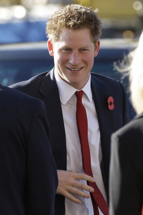 Samedi 6 novembre, le prince Harry rencontrait des personnes handicapées soutenues par un programme dont il est le parrain, en marge du match de rugby Angleterre-Nouvelle-Zélande.