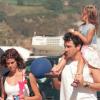 Teri Hatcher, son ex-mari Jon Tenney et leur fille Emerson Rose au temps du bonheur en 2000