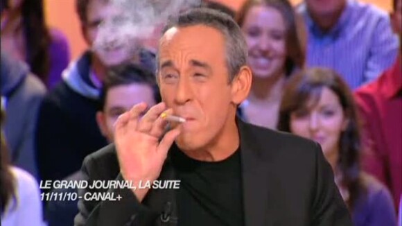 Quand Thierry Ardisson se met à fumer un joint à la télé : Le CSA va agir !