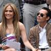 Jennifer Lopez et Marc Anthony à New York en juin 2010