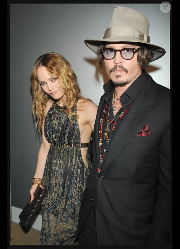 Vanessa Paradis et Johnny Depp 