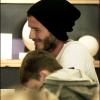 David Beckham et son fils Cruz, Los Angeles, novembre 2010