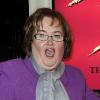 Susan Boyle assiste à une représentation du spectacle Dirty Dancing, samedi 20 novembre, à l'Aldwych Theatre de Londres.