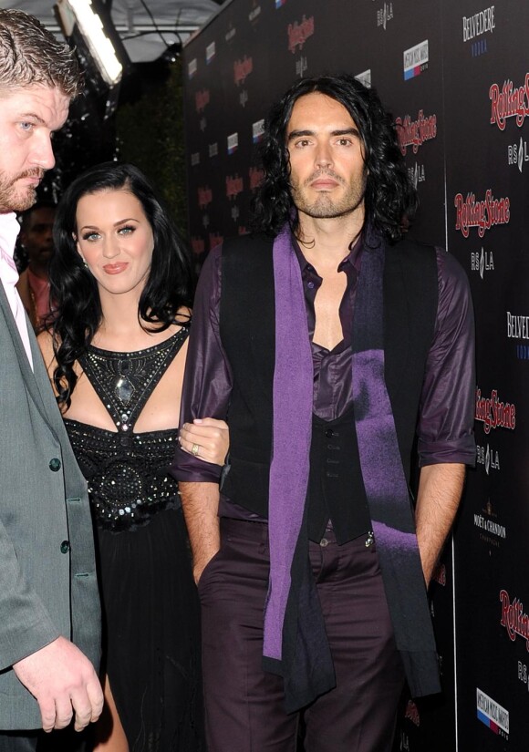 Katy Perry et Russell Brand à l'after-party des American Music Awards au Hollywood and Highland le 21 novembre 2010