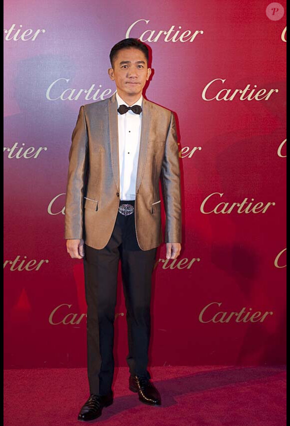 Tony Leung lors de l'inauguration de la nouvelle boutique Cartier de Prince's Building à Hong Kong le 26 novembre 2010