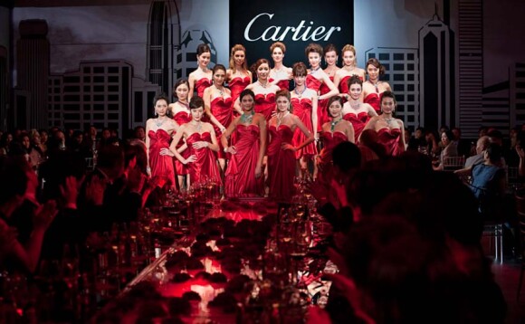 L'inauguration de la nouvelle boutique Cartier de Prince's Building à Hong Kong le 26 novembre 2010