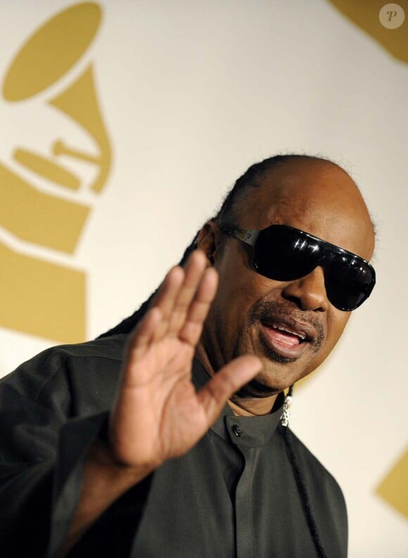 Annonce des nominations des Grammy Awards, à Los Angeles, le 1er décembre : Stevie Wonder