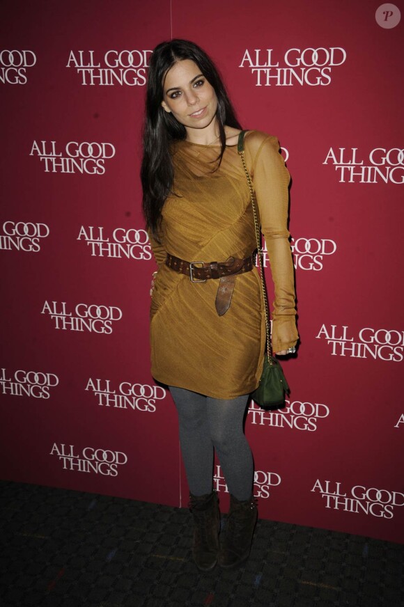Ally Hilfiger à l'occasion de l'avant-première de All Good Things, qui s'est tenue au SVA Theatre de New York, le 1er décembre 2010.