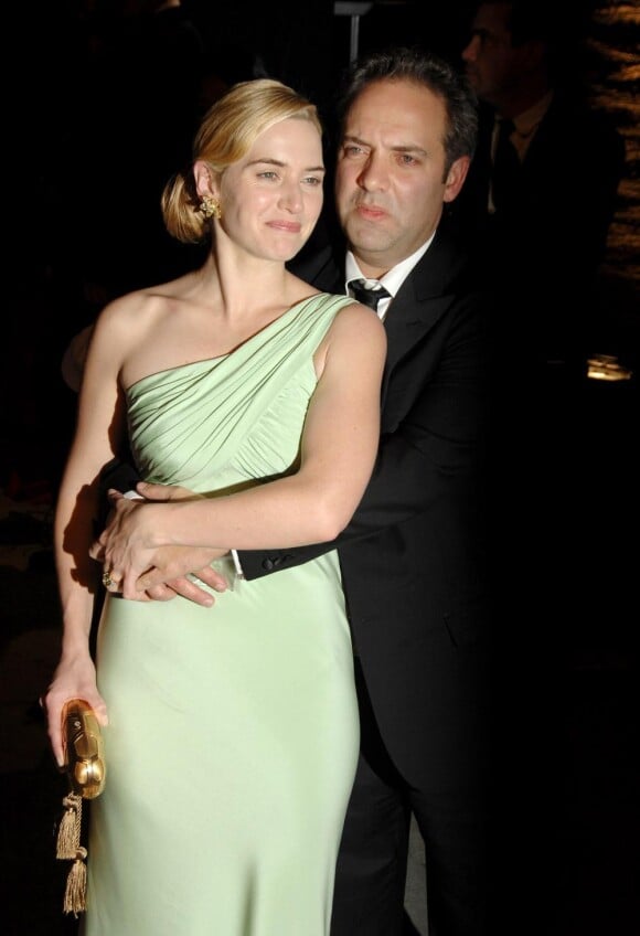 Kate Winslet et Sam Mendes en février 2007