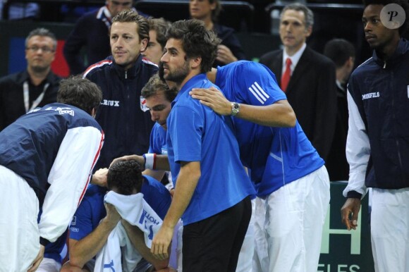 L'Equipe de France de tennis a perdu en finale de la Coupe Davis contre la Serbie, le 5 décembre 2010