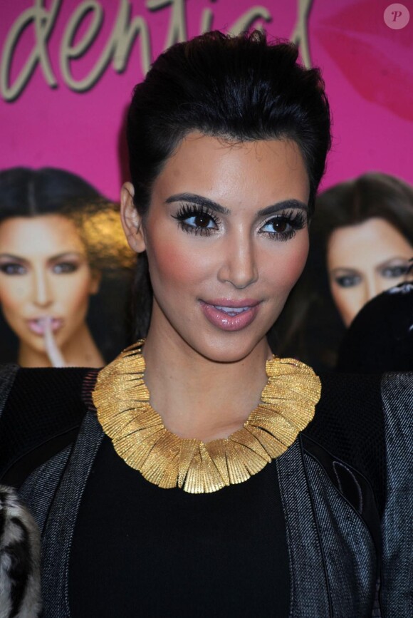 Kim Kardashian à New York, le 6 décembre 2010.
